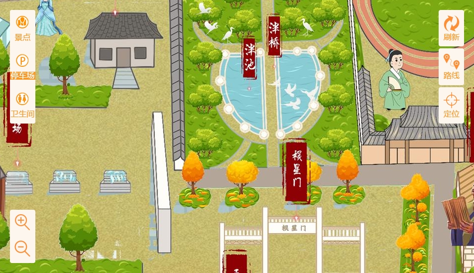 福建手绘地图景区语音讲解导览系统：智慧景区建设的基石
